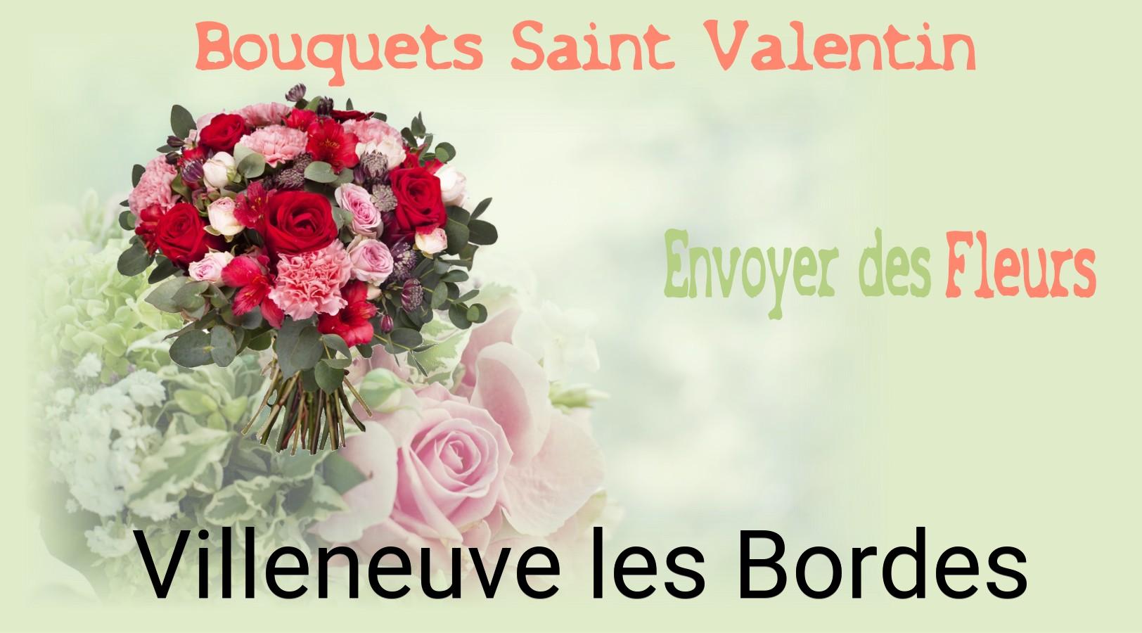 Roses de Saint-Valentin livrées à Villeneuve-les-Bordes